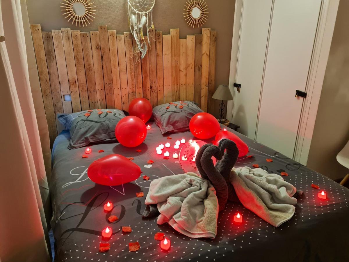 Les Bulles Medievales - Appartement Dedie Au Bien Etre Avec Spa - Netflix Et Wifi - Climatisation Carcassonne Luaran gambar